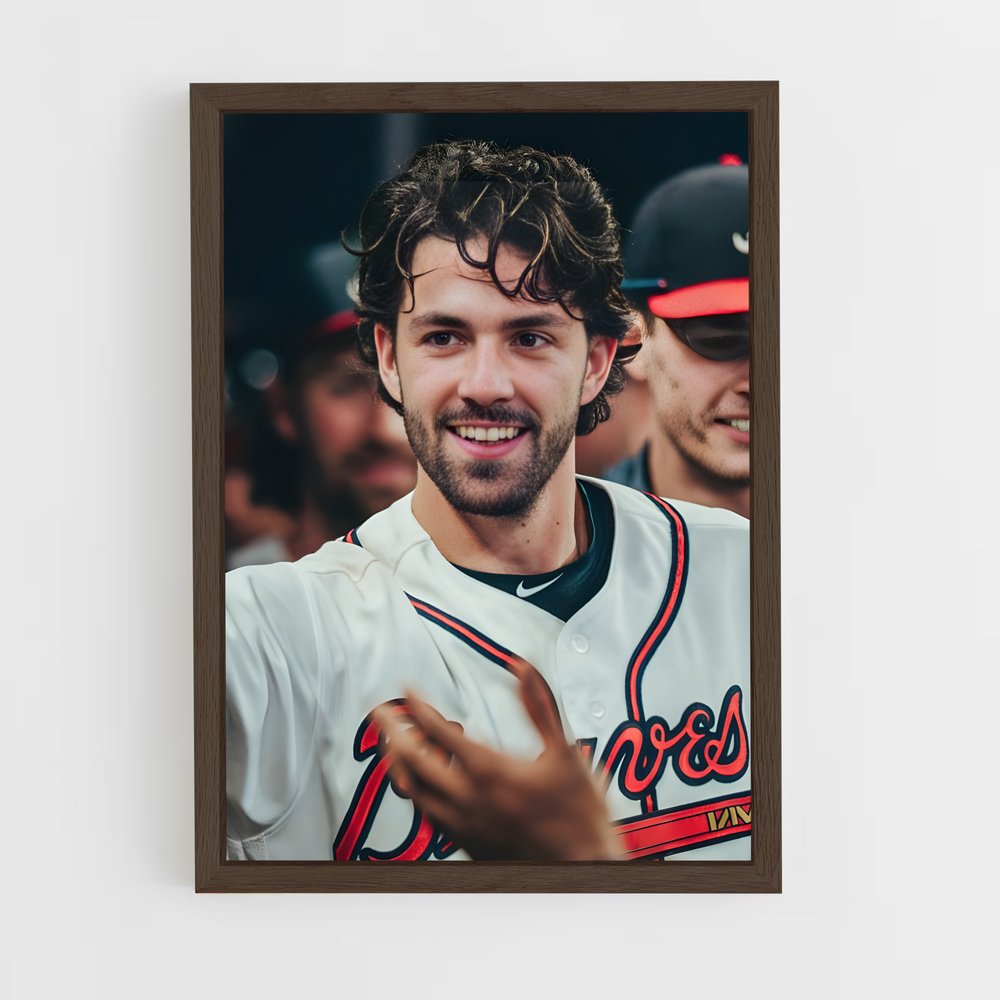 Poster Le Souriant Lanceur – affiche Baseball (vue 5)